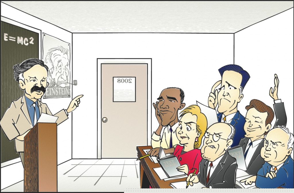 Muller teaches to Barack Obama and Hillary Clinton