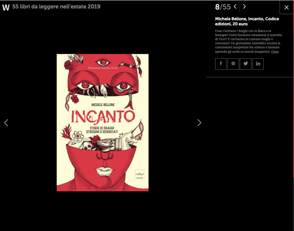 Incanto di Michele Bellone consigliato da Wired