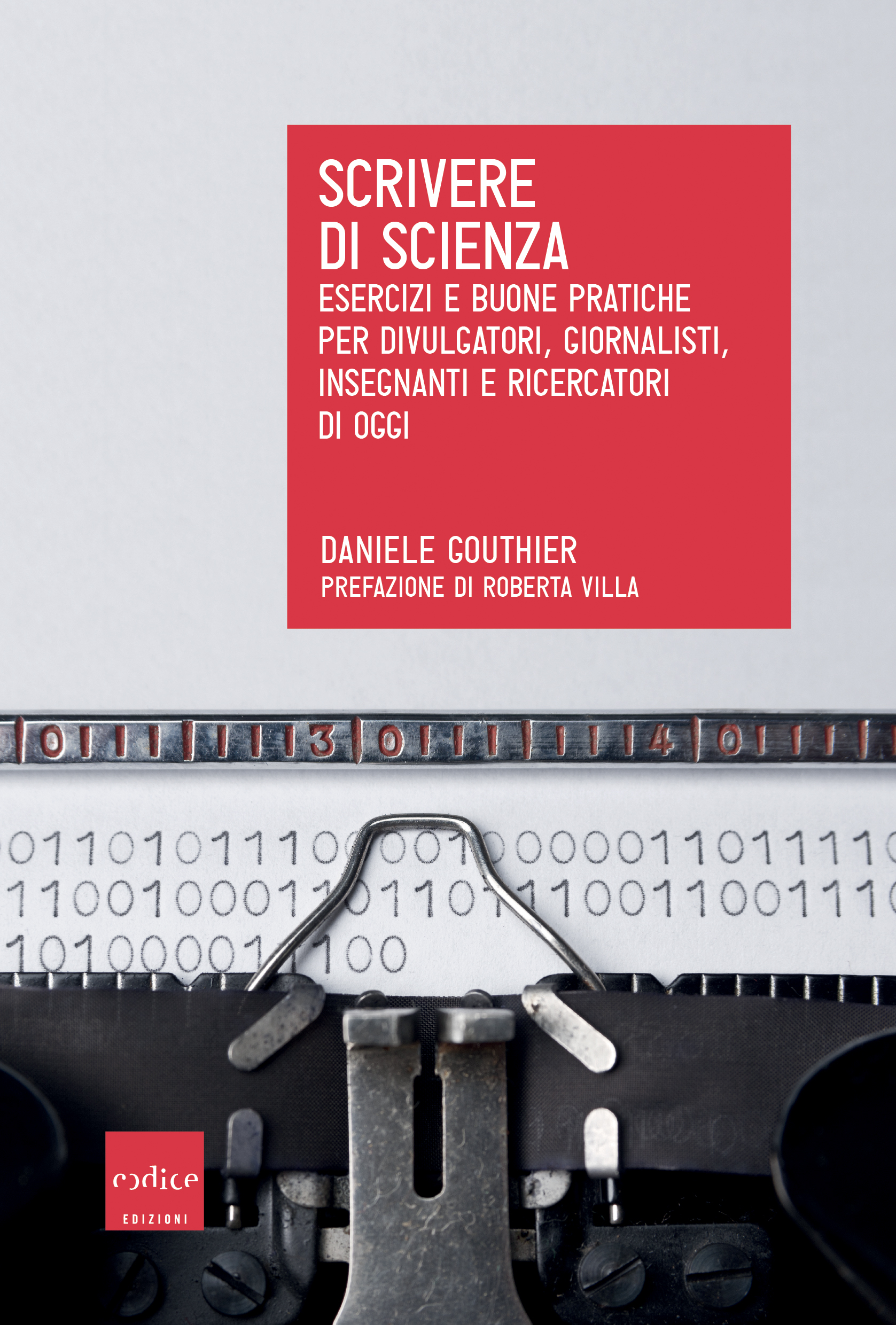 "Scrivere di scienza" di Daniele Gouthier