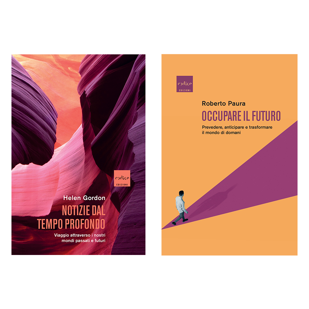 Codice edizioni, nuove uscite 23 marzo: "Notizie dal tempo profondo" di Helen Gordon e "Occupare il futuro" di Roberto Paura
