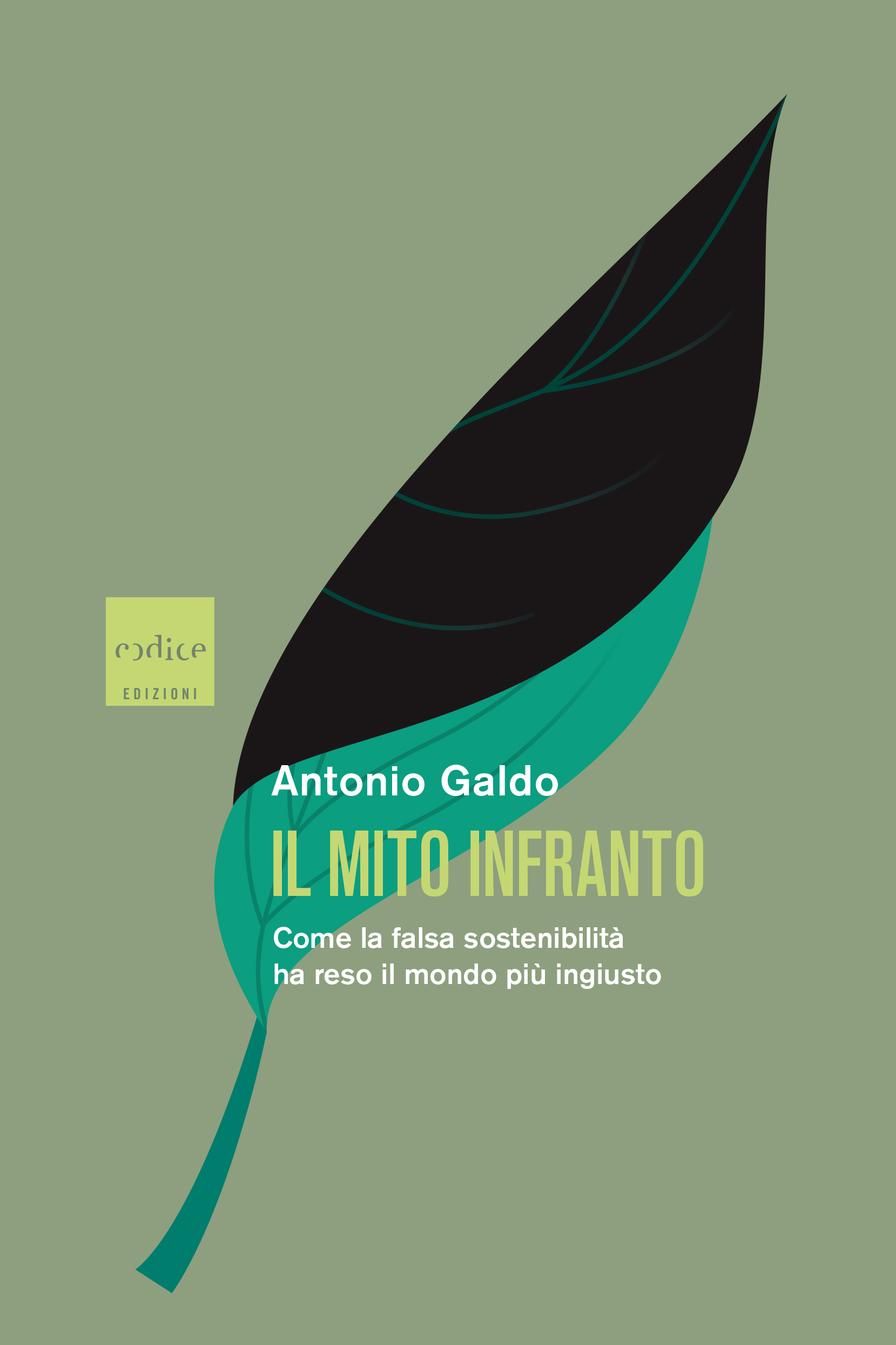 copertina libro "Il mito infranto" di Antonio Galdo