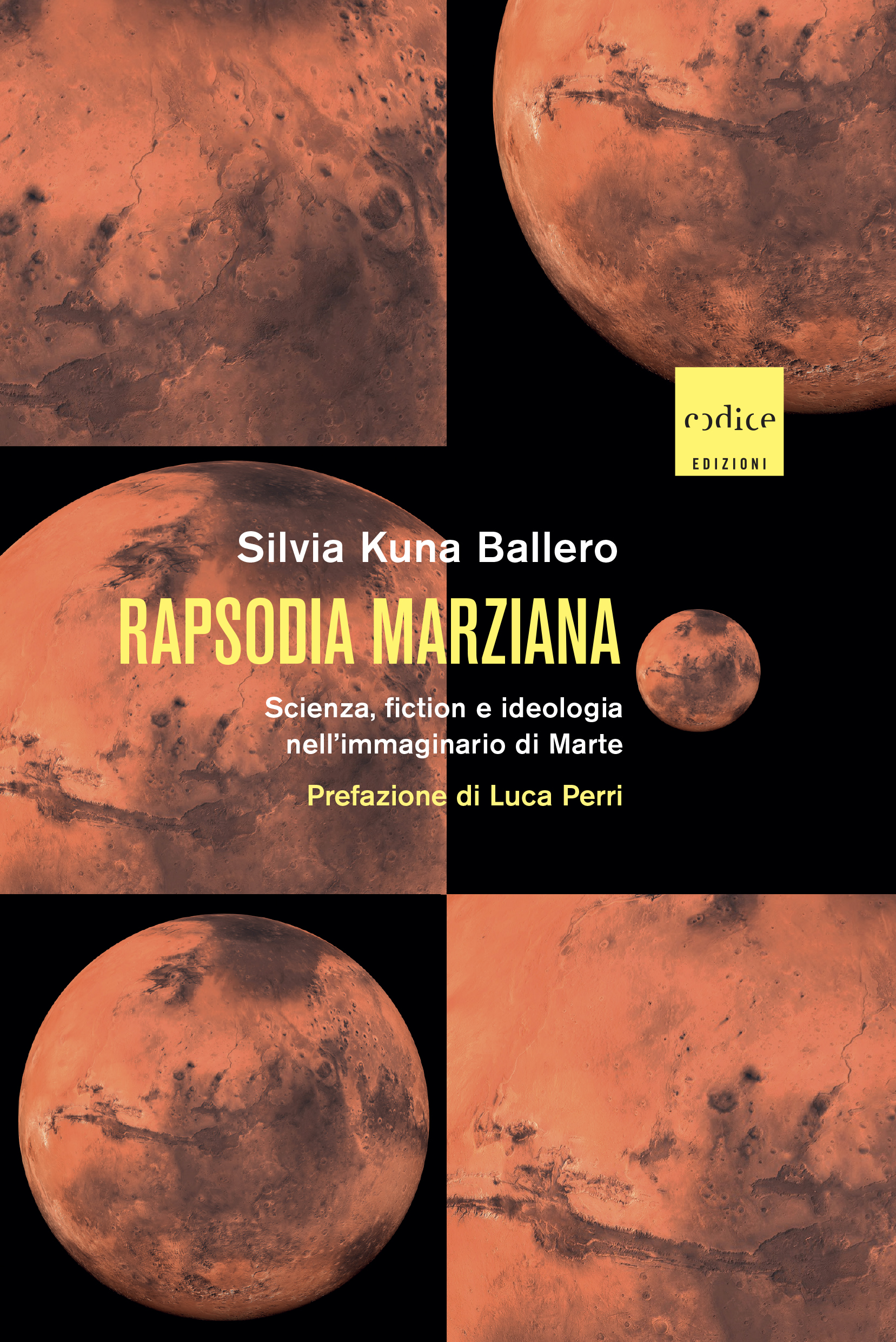 copertina del libro "Rapsodia marziana" di Silvia Kuna Ballero