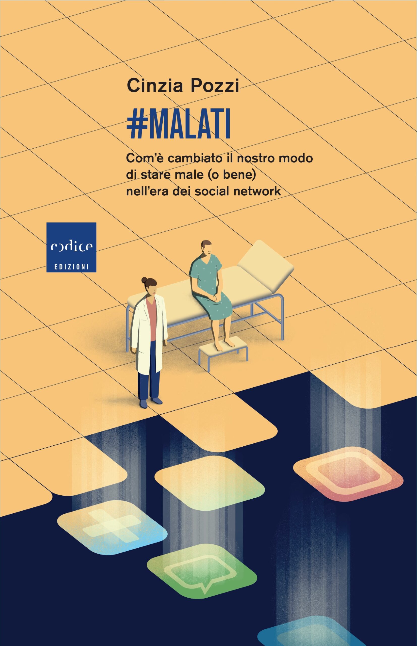 copertina libro "Malati" di Cinzia Pozzi